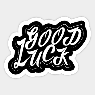 Good Luck Sticker